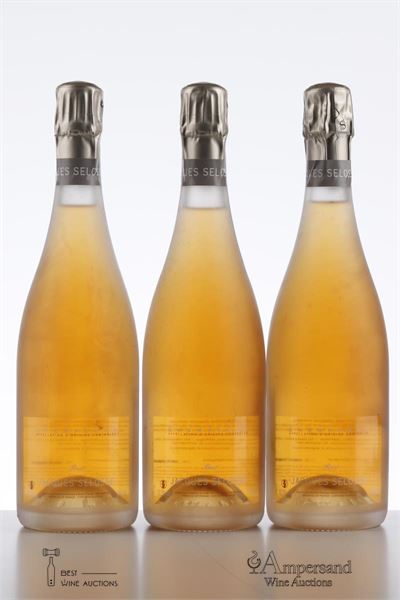 JACQUES SELOSSE BRUT ROSE NV Degorgee 11/2010 - 3 Bottles