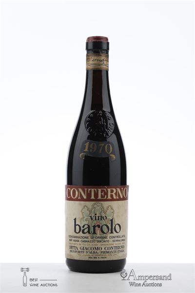 BAROLO 1970 - Conterno Giacomo - 1 Bottle