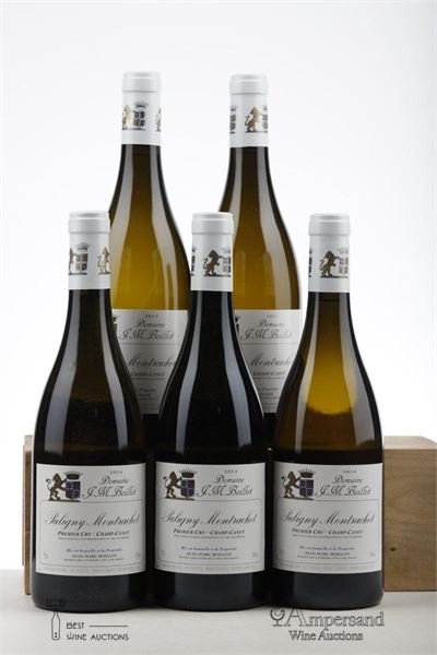 PULIGNY MONTRACHET CHAMP CANET 2014 - Jean Marc Boillot - 5 Bottles