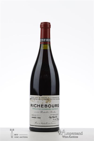 RICHEBOURG 1991 - Domaine de la Romanee Conti - 1 Bottle