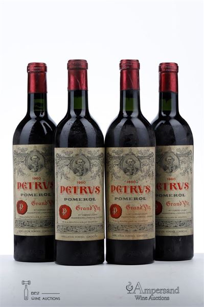 PETRUS 1960  - 4 Bottles