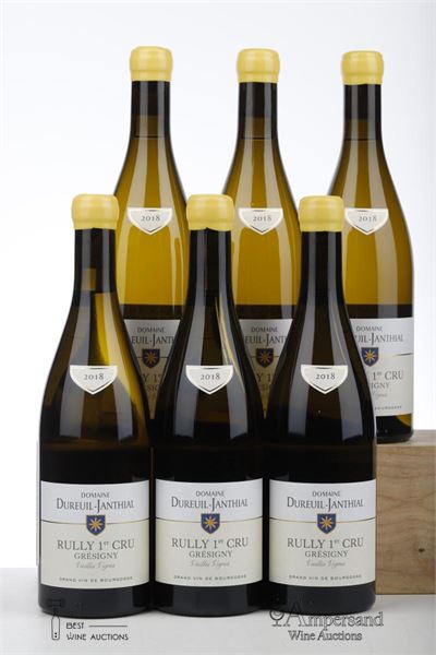 RULLY BLANC GRESIGNY VIEILLES VIGNES 2018 - Dureuil Janthial - 6 Bottles