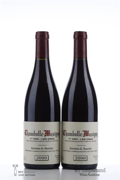 CHAMBOLLE MUSIGNY LES CRAS 2000 - Georges Roumier - 2 Bottles