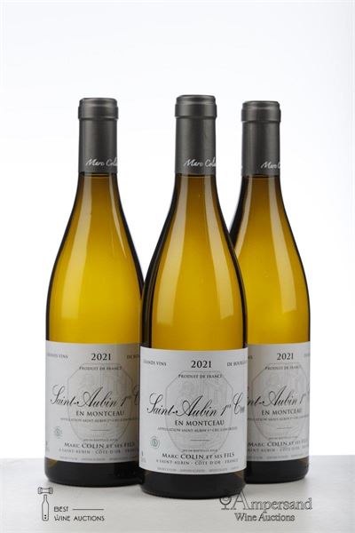 SAINT AUBIN EN MONTCEAU 2021 - Marc Colin - 3 Bottles