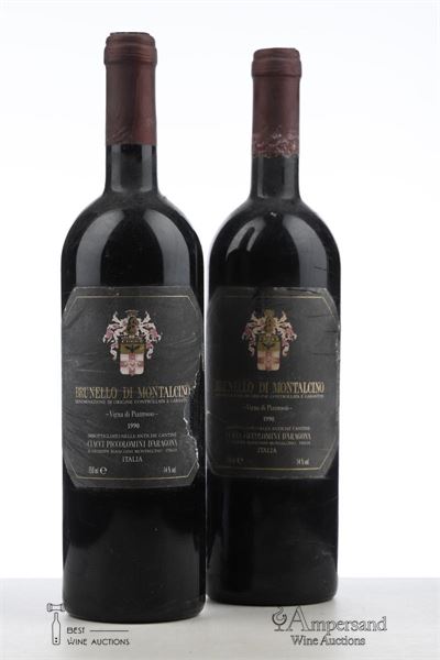 BRUNELLO DI MONTALCINO VIGNA DI PIANROSSO 1990 - Ciacci Piccolomini d'aragona - 2 Bottles