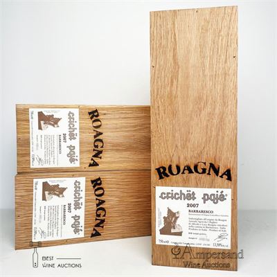 BARBARESCO CRICHET PAJE 2007 - Roagna - 3 Bottles - Owc 1
