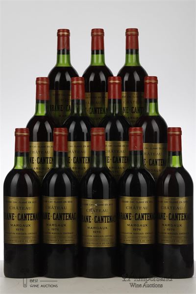 BRANE CANTENAC 1976 - Mc - 12 Bottles - Owc 12