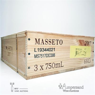MASSETO 2017 - Tenuta dell'Ornellaia e Masseto - 3 Bottles - Owc 3