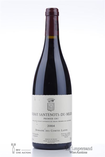 VOLNAY SANTENOTS DU MILIEU 2004 - Comtes Lafon - 1 Bottle