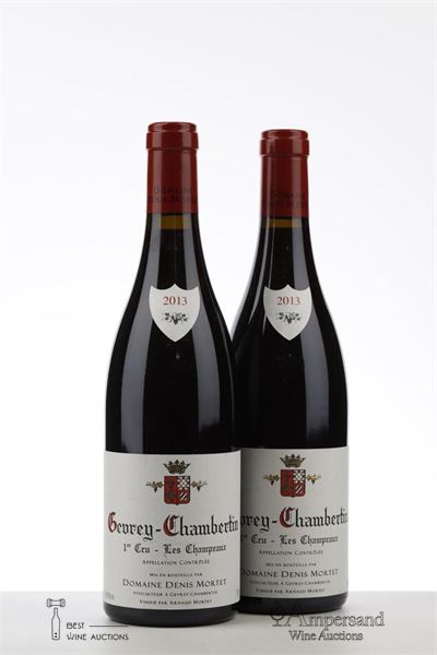 GEVREY CHAMBERTIN LES CHAMPEAUX 2013 - Denis Mortet - 2 Bottles