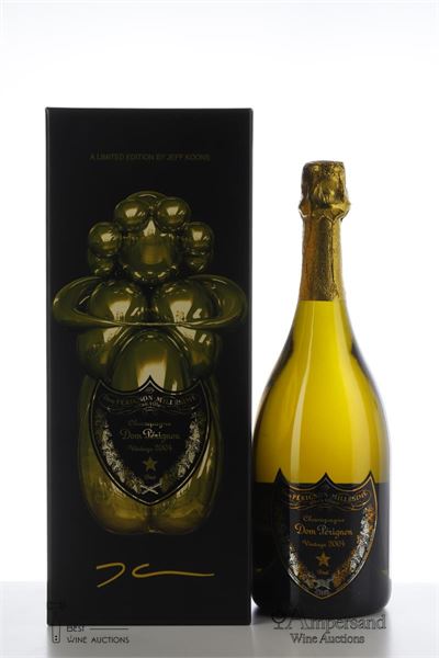 DOM PERIGNON JEFF KOONS 2004 - Moet et Chandon - 1 Bottle - Oc 1
