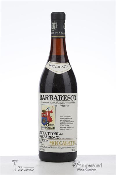 BARBARESCO RISERVA MOCCAGATTA 1978 - Produttori del Barbaresco - 1 Bottle