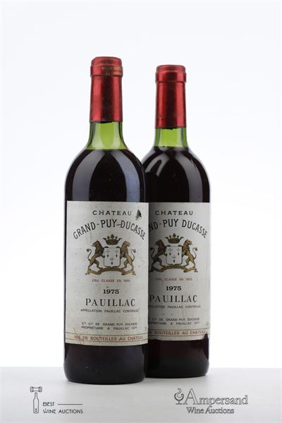 GRAND PUY DUCASSE 1975 - Mc - 2 Bottles