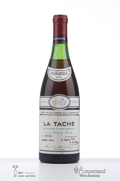 LA TACHE 1975 - Domaine de la Romanee Conti - 1 Bottle