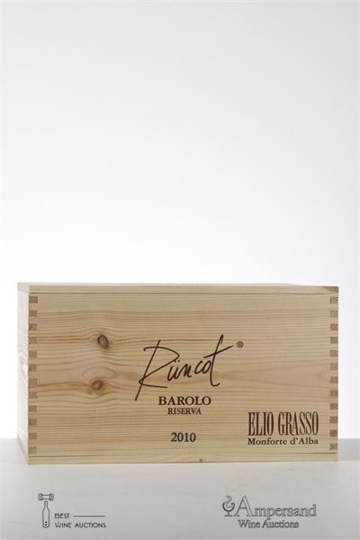 BAROLO RUNCOT RISERVA 2010 - Elio Grasso - 6 Bottles - Owc 6