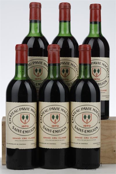 PAVIE MACQUIN 1970 - Mc - 6 Bottles