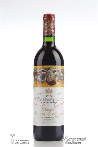 MOUTON ROTHSCHILD 1987 - 1 Bottle