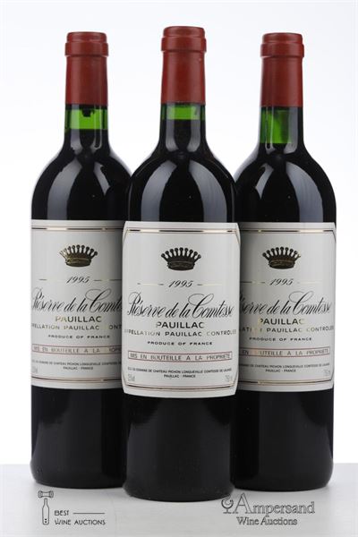 RESERVE DE LA COMTESSE 1995 - Mc - 3 Bottles