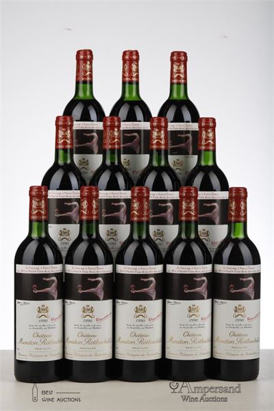 MOUTON ROTHSCHILD 1990 - Mc - 12 Bottles - Owc 12