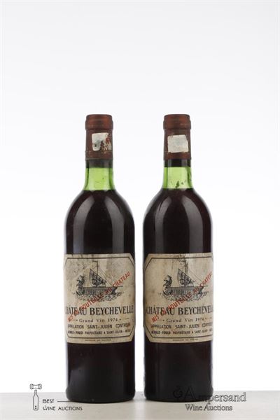 BEYCHEVELLE 1974 - Mc - 2 Bottles