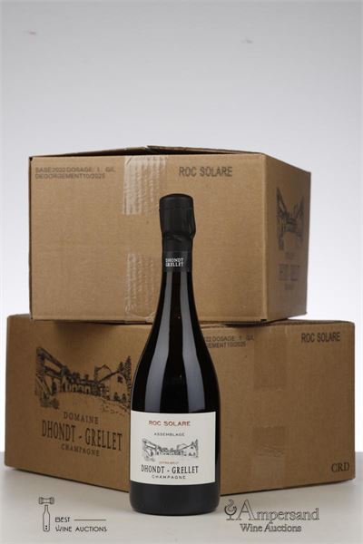DHONDT GRELLET ROC SOLARE EXTRA BRUT DEGORGEMENT 10/2025 - Dhont Grellet - 12 Bottles - Oc 6