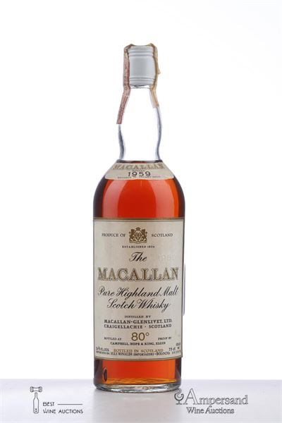 MACALLAN 1959 - Macallan - Campbell Hope & King Rinaldi Import   - 1 Bottle