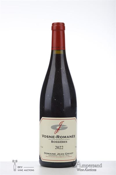 VOSNE ROMANEE BOSSIERES 2022 - Jean Grivot - 1 Bottle