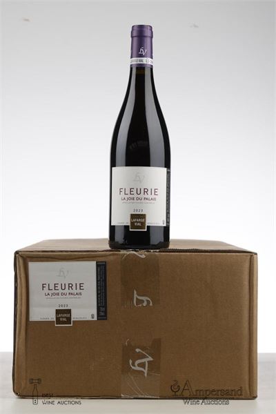 BEAUJOLAIS FLEURIE LA JOIE DU PALAIS 2023 - Vial Lafarge  - 12 Bottles - Oc 12