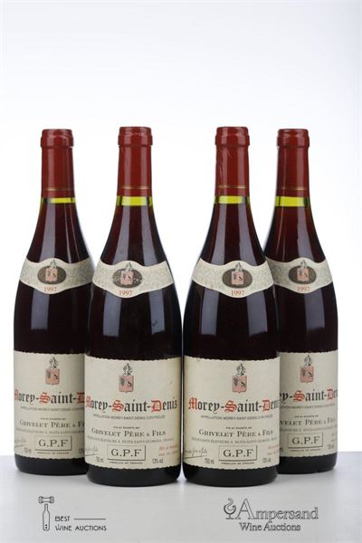 MOREY ST DENIS 1997 - Grivelet - 4 Bottles