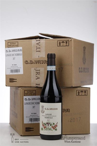 LANGHE NEBBIOLO 2017 - G.D. Vajra - 12 Bottles - Oc 6