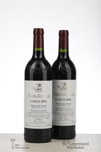 VEGA SICILIA UNICO 2004 - Vega Sicilia - 2 Bottles