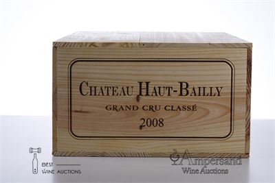 HAUT BAILLY 2008 - 12 Bottles - Owc 12
