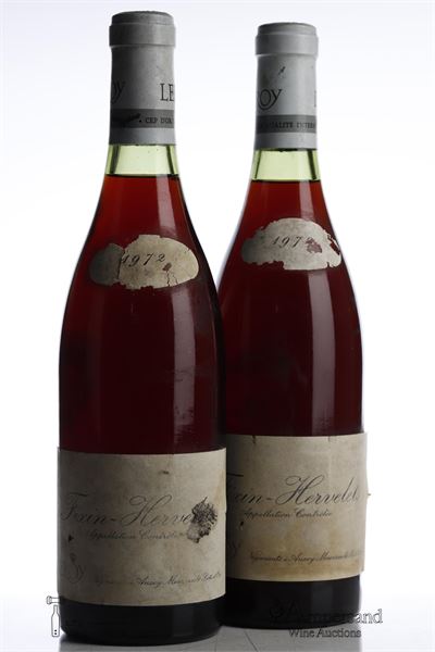 FIXIN LES HERVELETS 1972 - Leroy Negociant - 2 Bottles