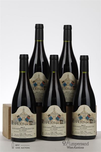 HOSPICES DE NUITS NUITS ST GEORGES LES DIDIERS CUVEE CABET 2017 - Thibault Liger Belair - 5 Bottles