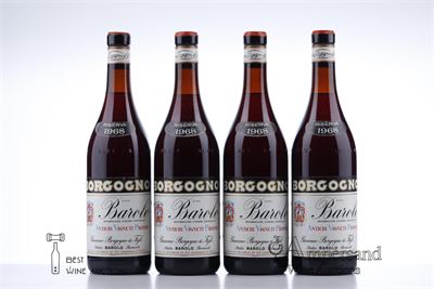 BAROLO RISERVA 1968 - Giacomo Borgogno - 8 Bottles