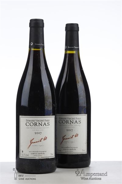 CORNAS GRANIT 60 VIEILLES VIGNES 2017 - Vincent Paris - 2 Bottles