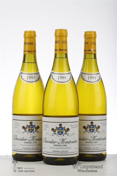 CHEVALIER MONTRACHET 1999 - Domaine  Leflaive - 3 Bottles