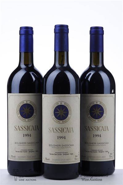 SASSICAIA 1994 - Tenuta San Guido - 3 Bottles