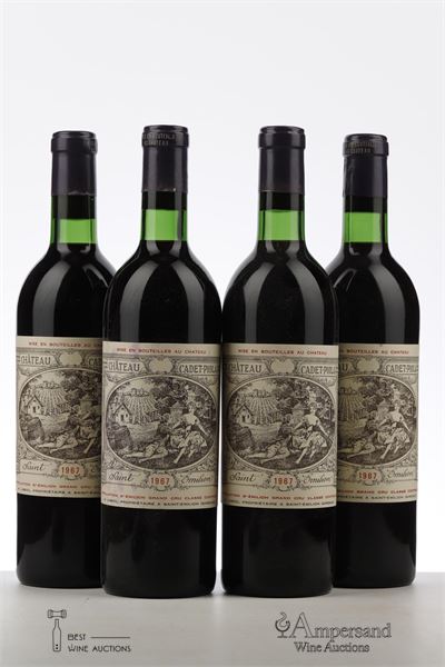 CADET PIOLA 1967 - Mc - 4 Bottles