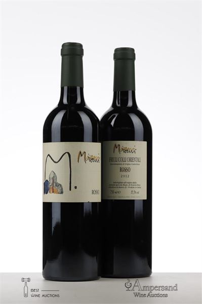 ROSSO MIANI 2012 - Miani - 2 Bottles
