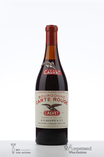 BOURGOGNE CARTE ROUGE 1955 - Calvet - 1 Bottle
