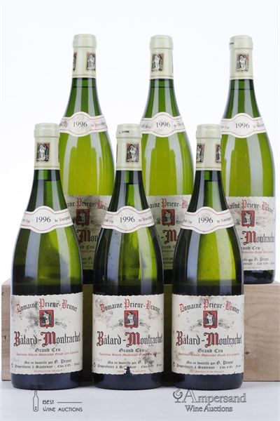 BATARD MONTRACHET 1996 - Prieur Brunet - 6 Bottles