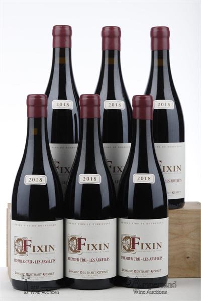 FIXIN LES ARVELETS 2018 - Berthaut Gerbet - 6 Bottles