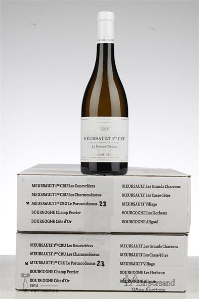MEURSAULT LE PORUZOT DESSUS 2023 - Domaine Tessier - 12 Bottles - Oc 12