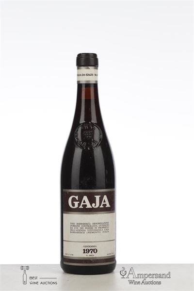 BARBARESCO 1970 - Gaja - 1 Bottle