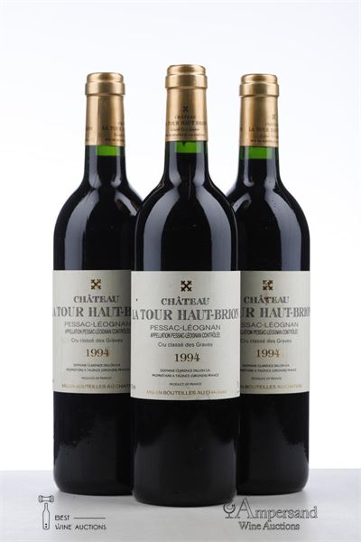 LA TOUR HAUT BRION 1994 - Mc - 3 Bottles