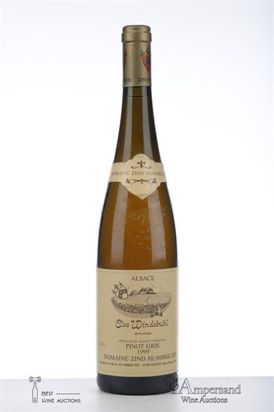 PINOT GRIS CLOS WINDSBUHL 1999 - Zind Humbrecht - 1 Bottle