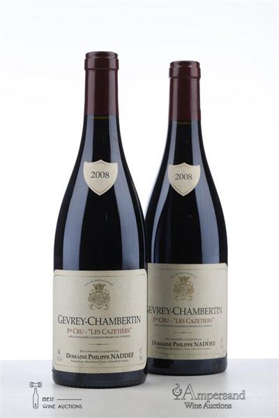 GEVREY CHAMBERTIN LES CAZETIERS 2008 - Philippe Naddef - 2 Bottles