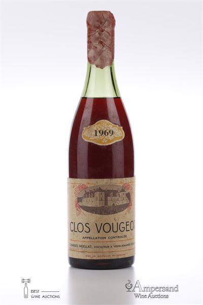 CLOS VOUGEOT 1969 - Charles Noellat - 1 Bottle