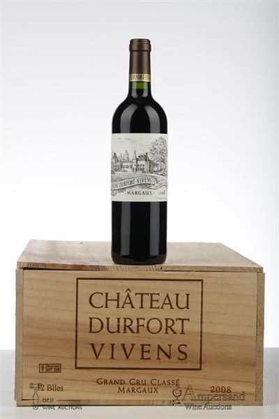 DURFORT VIVENS 2008 - Mc - 10 Bottles - Owc 12